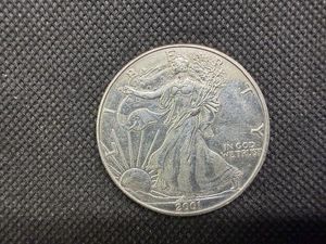 2001 BU American Silver Eagle
