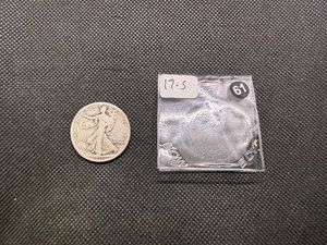 1917-S Reverse Walking Liberty Silver Half Dollar