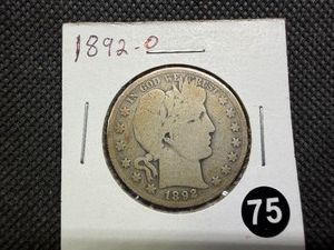 Key Date 1902-O Barber Silver Half Dollar - Greysheet Wholesale Value for a G4 is $220