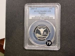 2007-S Proof Silver Montana Quarter PCGS PR68DCAM