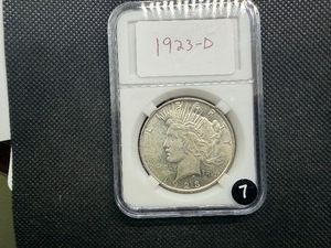 High Quality 1923-D Silver Peace Dollar