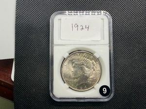 Better Date High Quality 1924 Silver Peace Dollar