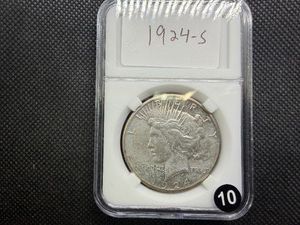High Quality 1924-S Silver Peace Dollar