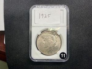 High Quality 1925 Silver Peace Dollar