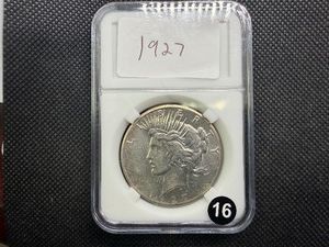 High Quality 1927 Silver Peace Dollar