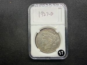Better Date High Quality 1927-D Silver Peace Dollar