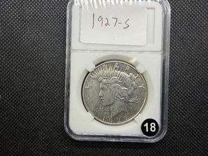 Better Date High Quality 1927-S Silver Peace Dollar