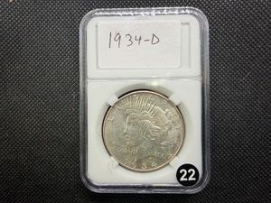 High Quality 1934-D Silver Peace Dollar