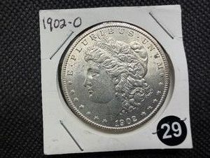 1902-0 Silver Morgan Dollar