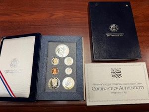 1994 World Cup Silver Prestige Mint Set in Original U.S. Mint Package with COA