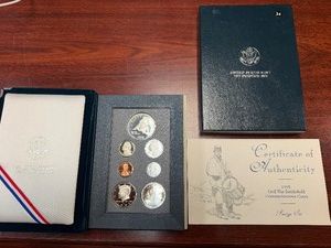 1995 Civil War Battlefield Silver Prestige Mint Set in Original U.S. Mint Package with COA