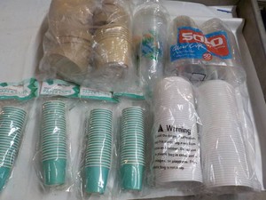 Solo Cups, Soup Cups and Lids, Plastic Lids and Paper Cups