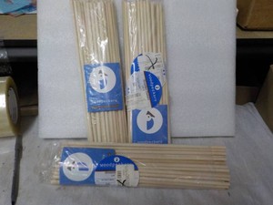 150 Wooden Dowels