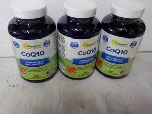 3 bottles COQ10 Dietary Supplements