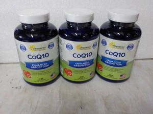 3 bottles COQ10 Dietary Supplements