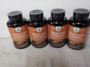 4 bottles Nature Crafts Mushroom Complex Dietary Supplements