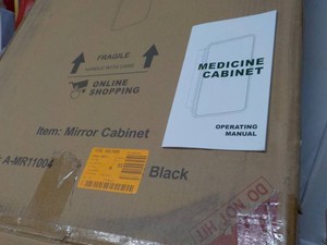 Mirror in Wall Medicine Cabinet