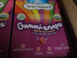 8 Bags Torie and Howard Wild Berry Gummi-Snaps past best date