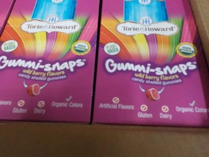 8 Bags Torie and Howard Wild Berry Gummi-Snaps past best date