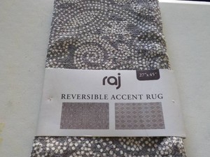 RAJ 27 x 45 Reversible Accent Rug