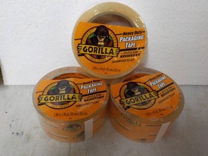3 Rolls Gorilla 1.88 x 40 yards Clear Tape