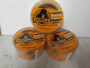 3 Rolls Gorilla 1.88 x 40 yards Clear Tape