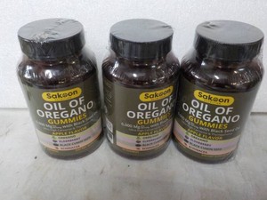 3 Sakoon Oil of Oregano Gummies - exp 072027