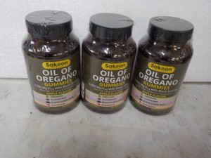 3 Sakoon Oil of Oregano Gummies - exp 072027