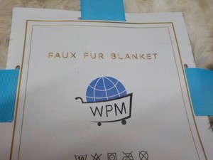 WPM Faux Fur Blanket