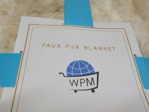 WPM Faux Fur Blanket