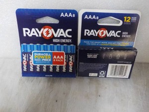 16 Rayovac AAA Batteries