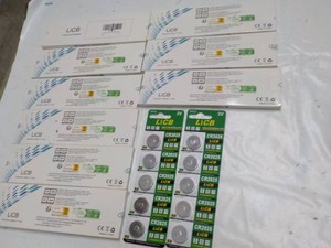 10 boxes 10 Batteries each LICB