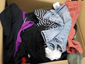 Large Box of New Overstock Clothing- variety of sizes