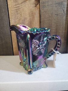 Gorgeous Fenton Carnival Glass Small Pitcher So So Pretty