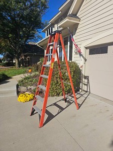 Werner 8 Foot Type IA Fiberglass Step Ladder