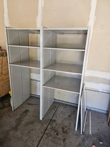 Large Adjustable Metal Garage Storage Shelving Unit