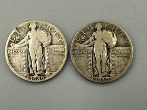 Standing Liberty Quarters 1930 & 1930S