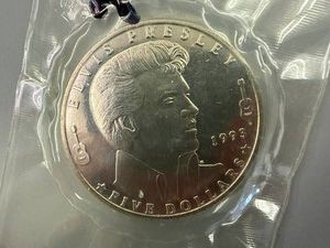 1993 Elvis Presley Five Dollar Republic of the Marshall Islands Coin