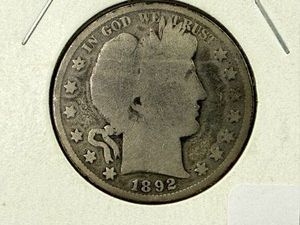 1892 Barber Half Dollar GAG