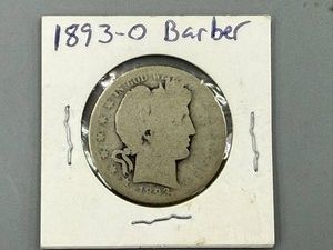 1893O Barber Half Dollar