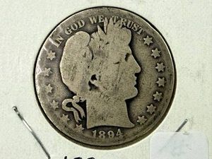 1894O Barber Half Dollar