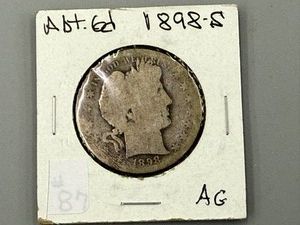 1898S Barber Half Dollar