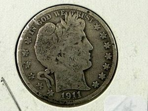 1911 Barber Half Dollar G