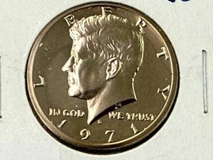 1971S Kennedy Half Dollar Gem P65