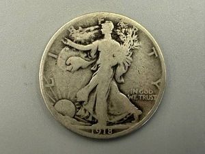 1918 Walking Liberty Half Dollar