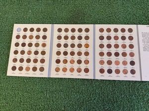 Archival Quality Lincoln Cents Folder 1959-1998