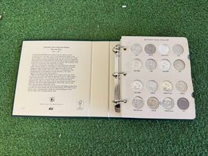  COMPLETE Archival Quality Book Kennedy Half Dollars 1964-1987 Including Silver Coins & Proofs 