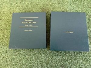 Archival Quality Folder of Kennedy Half Dollars 1988-2004 (52 Coins including Proofs)
