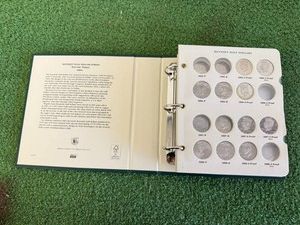 Archival Quality Folder of Kennedy Half Dollars 2005- Incomplete (40 Coins including Proofs)