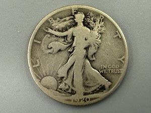 1920D Walking Liberty Half Dollar
